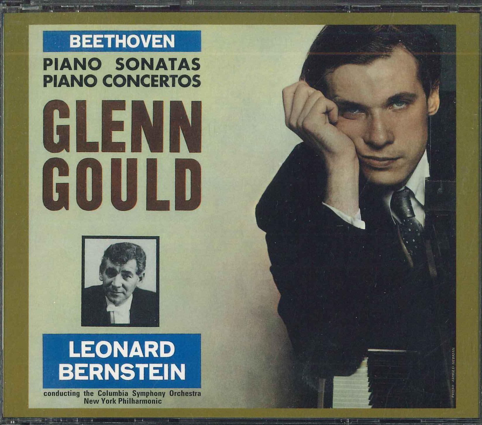 CD GLENN GOULD - Beethoven Piano Sonatas Piano CONCE FCCC41188 SONY Japan Classical Used gray RecordCityJP