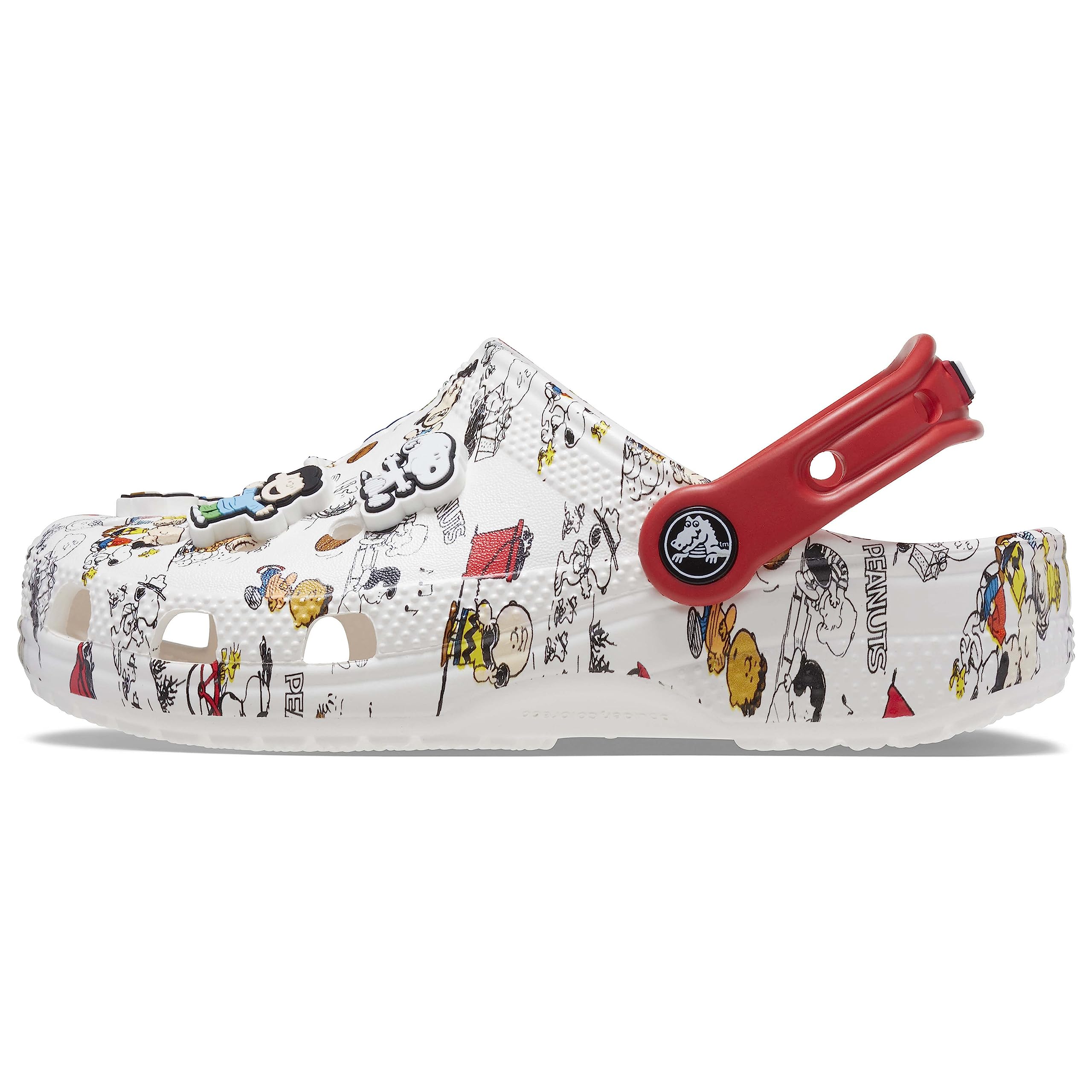 Кроксы Peanuts Classic, Детские, Белый/Разноцветный, 19см white RURI Japan product