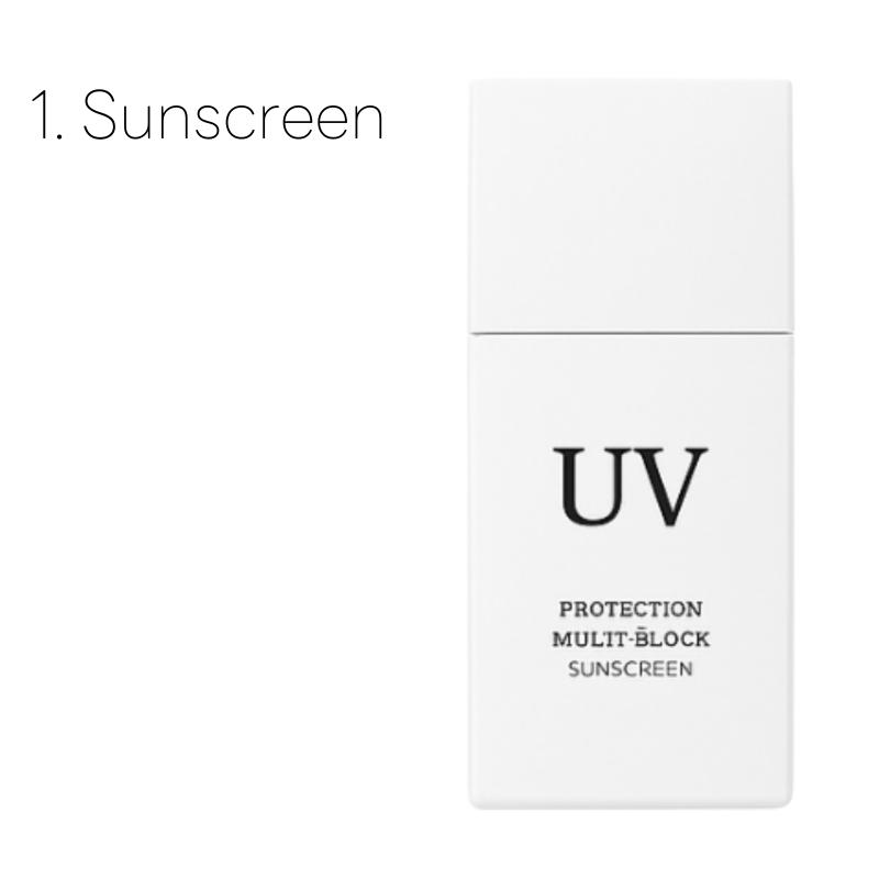 [SUDEE] Коллекция UV & Tone-Up / Солнцезащитный мультиблок SPF 50+ PA++++ 50мл/ Сияющий тональный крем PRO 50мл / Набор из двух средств 1.Sunscreen white Sarah Glo