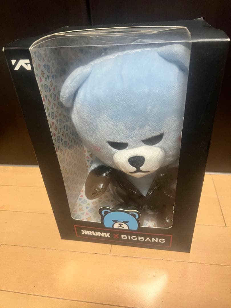 [Б/У] Мягкая игрушка KRUNK BIGBANG gray NO BRAND