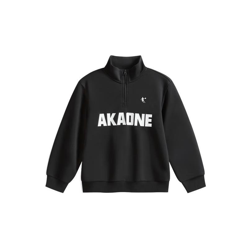 Мальчишеский свитшот с воротником-стойкой Jordan 140 black JDST SELECTION