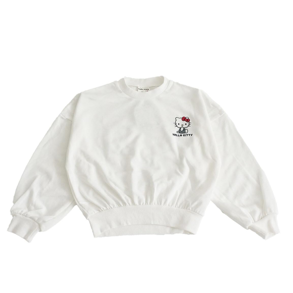 Толстовка Sanrio Hello Kitty с принтом на спине, размер 160, цвет слоновой кости. white