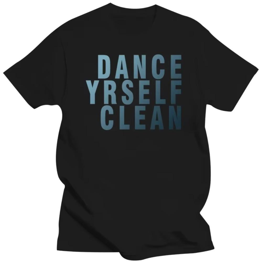 Dance Yrself Чистая футболка ЖК-звуковая система группа рок-музыка пьяные девушки альтернатива инди ноутбук S чёрный The spring breeze is blowing again