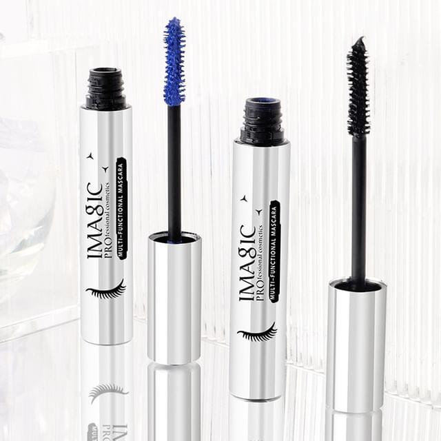 IMAGIC - Серебряная Тушь для Ресниц Многофункциональная - 2 Цвета #02 Blue - 6ml white Beauty Luxe