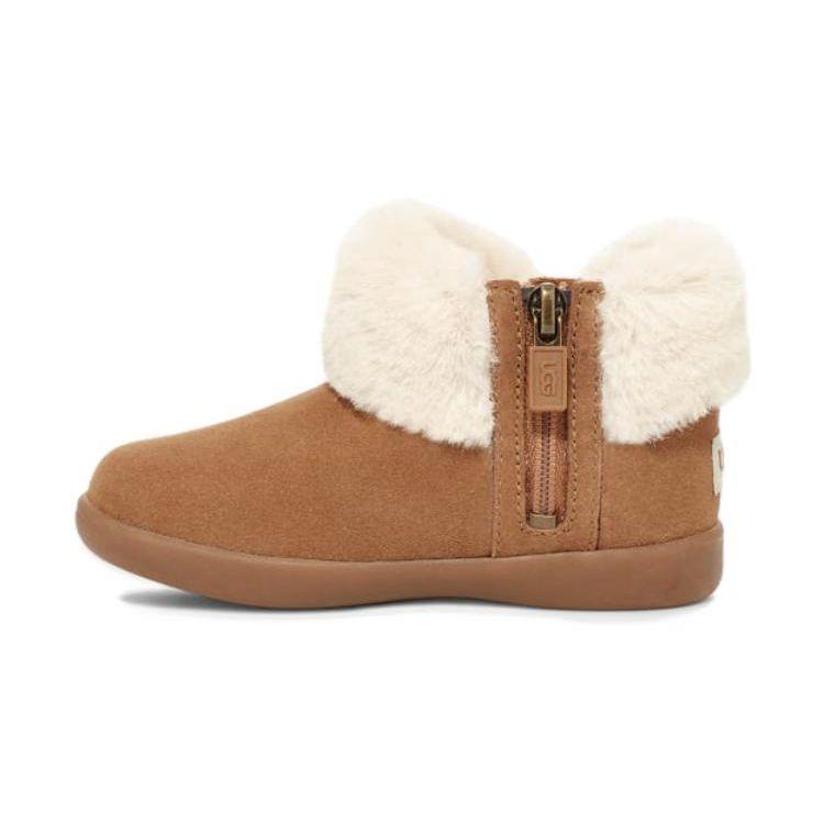 UGG Удобные модные низкие детские ботинки Детские ботинки Chestnut 1143659T-CHE 25 white