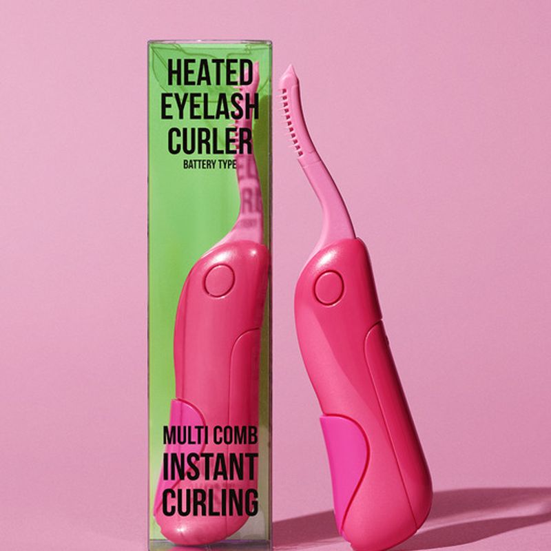AMORE BASIC Зажим для ресниц после туши 1 шт. After mascara eyelash curler green MayBeauty