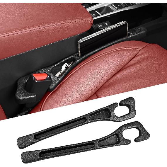 Car Seat Gap Filler, Car Seat Accessories, Car Organizers And Storage With Phone Holder, Car Organizer Fit Sedan SUV Truck Black Set Of 2 brown 91341202MA8PN8MK5A