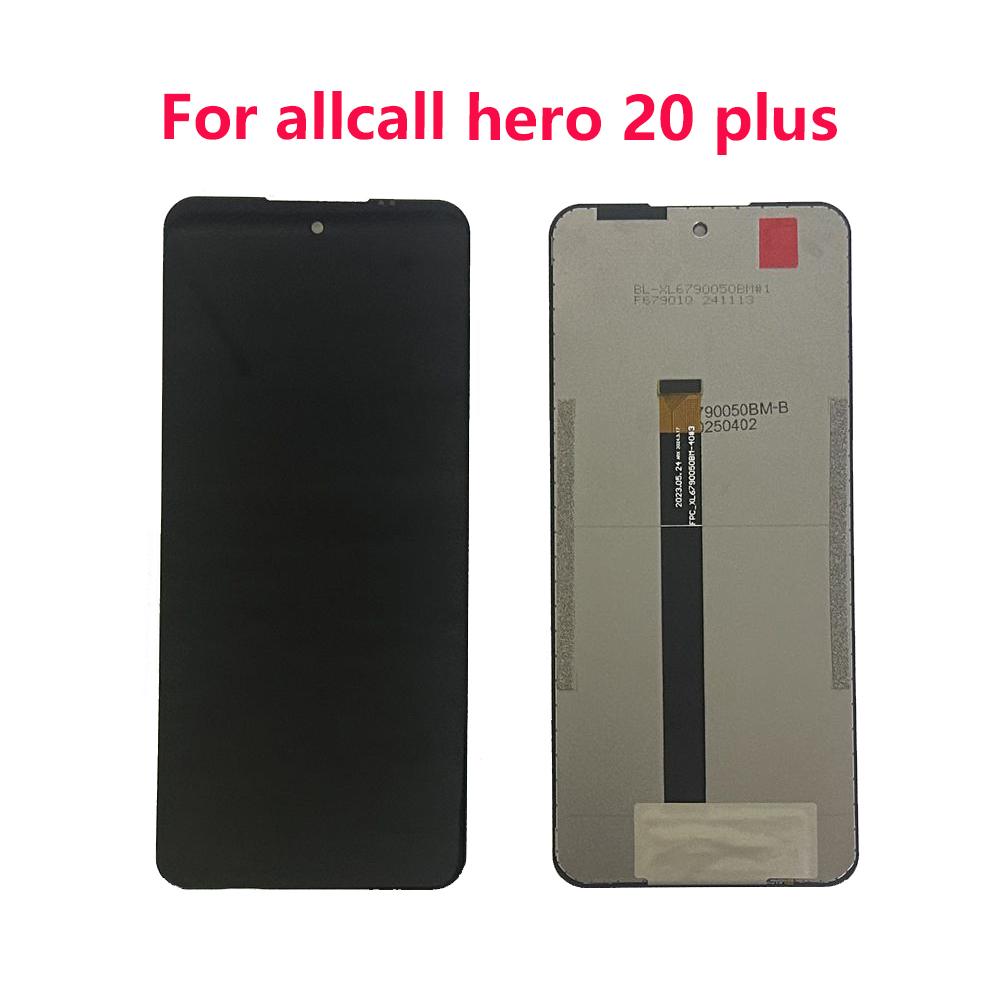 LCD Screen and Digitizer Full Assembly For allcall hero 20 plus gray SRYT Phone-Spare Parts