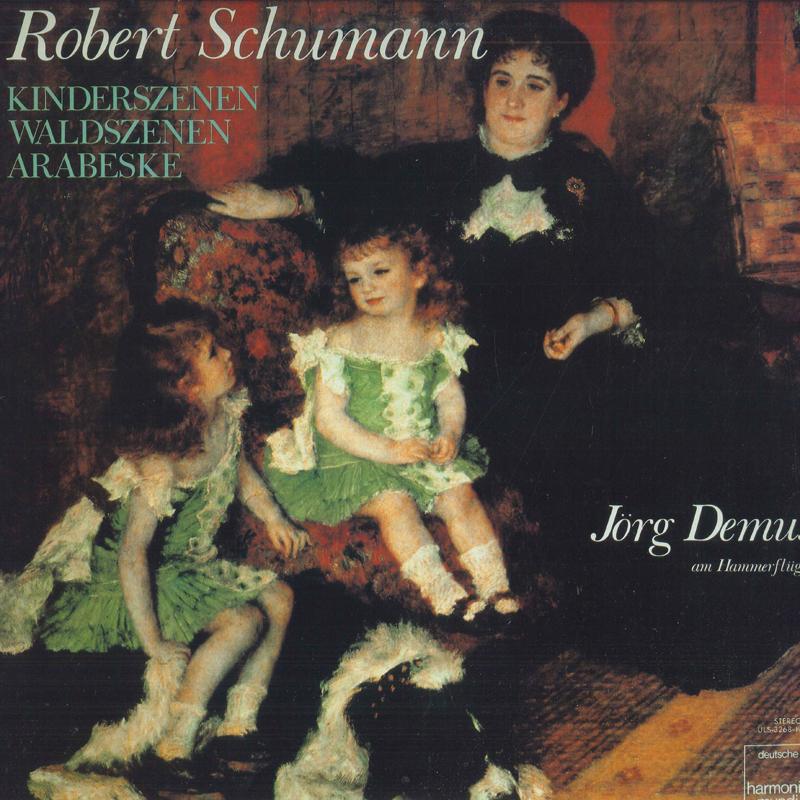 LP Record JORG DEMUS - Childhood Scenes Schumann: Piano Ma ULS3268H HARMONIA MUNDI Japan Classical Used brown RecordCityJP