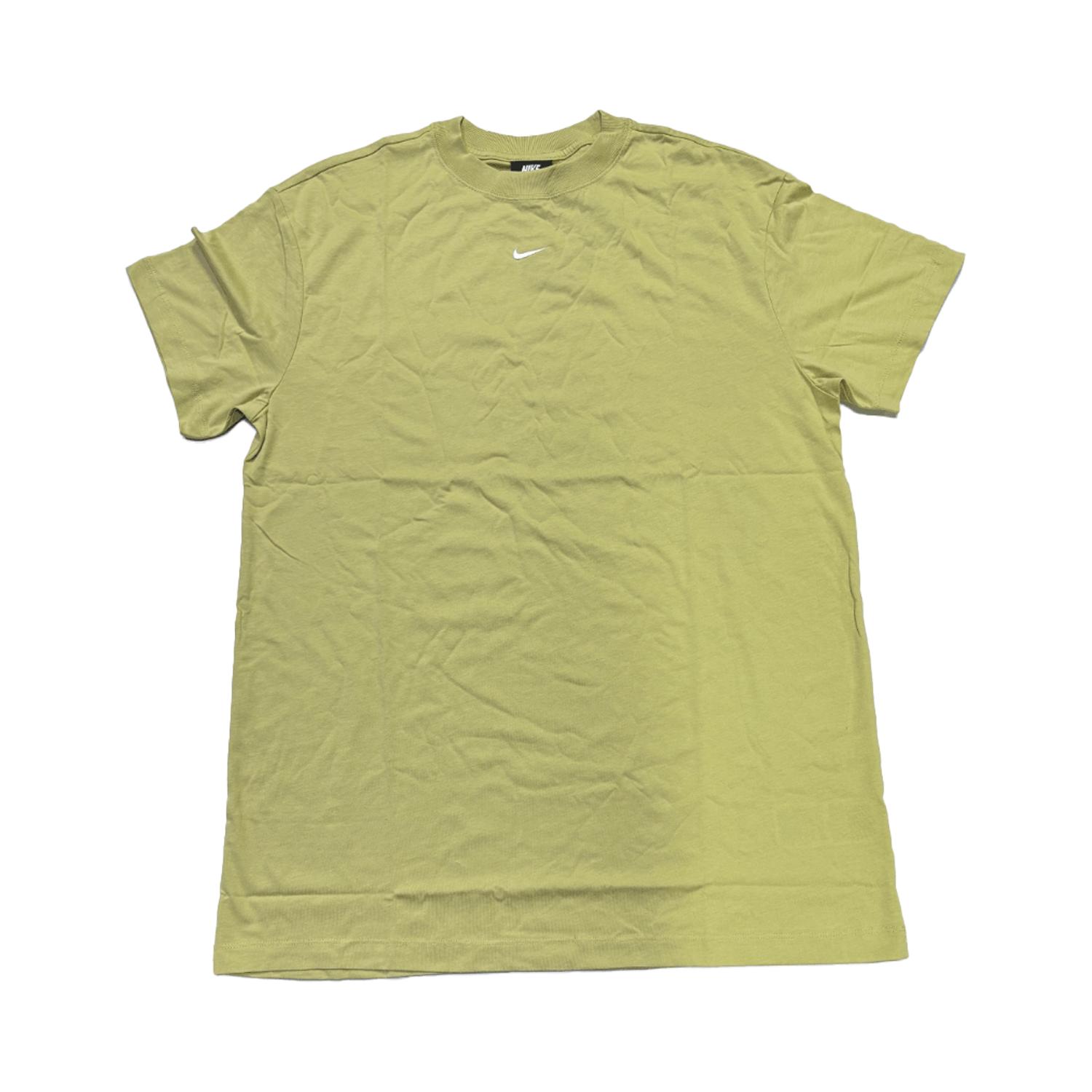 Nike SS25 Comfortable Sports Casual Round Neck Short Sleeve Dress Women dresses Deep-Yellow CJ2242-318 L beige