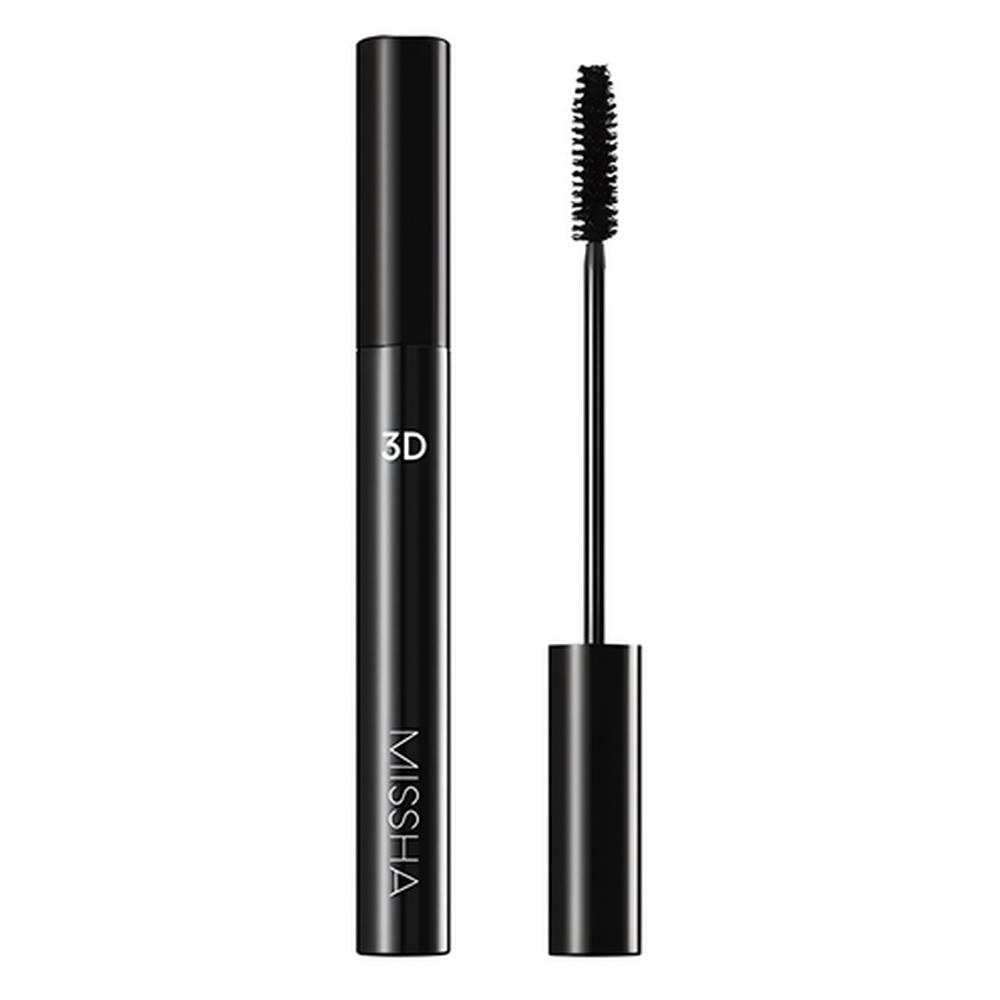 MISSHA 3D Тушь для ресниц 7г Черная (3шт), Корейский Black (3pcs) black