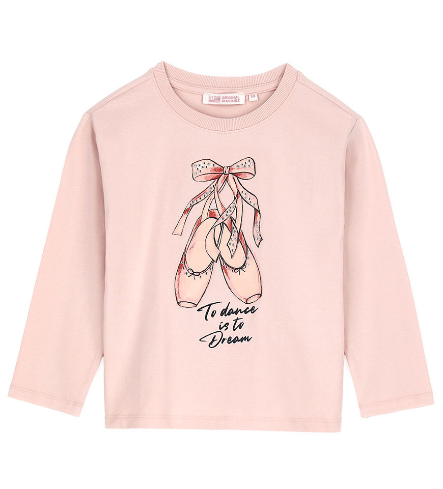 Лонгслив для девочки Original Marines DFA3642F