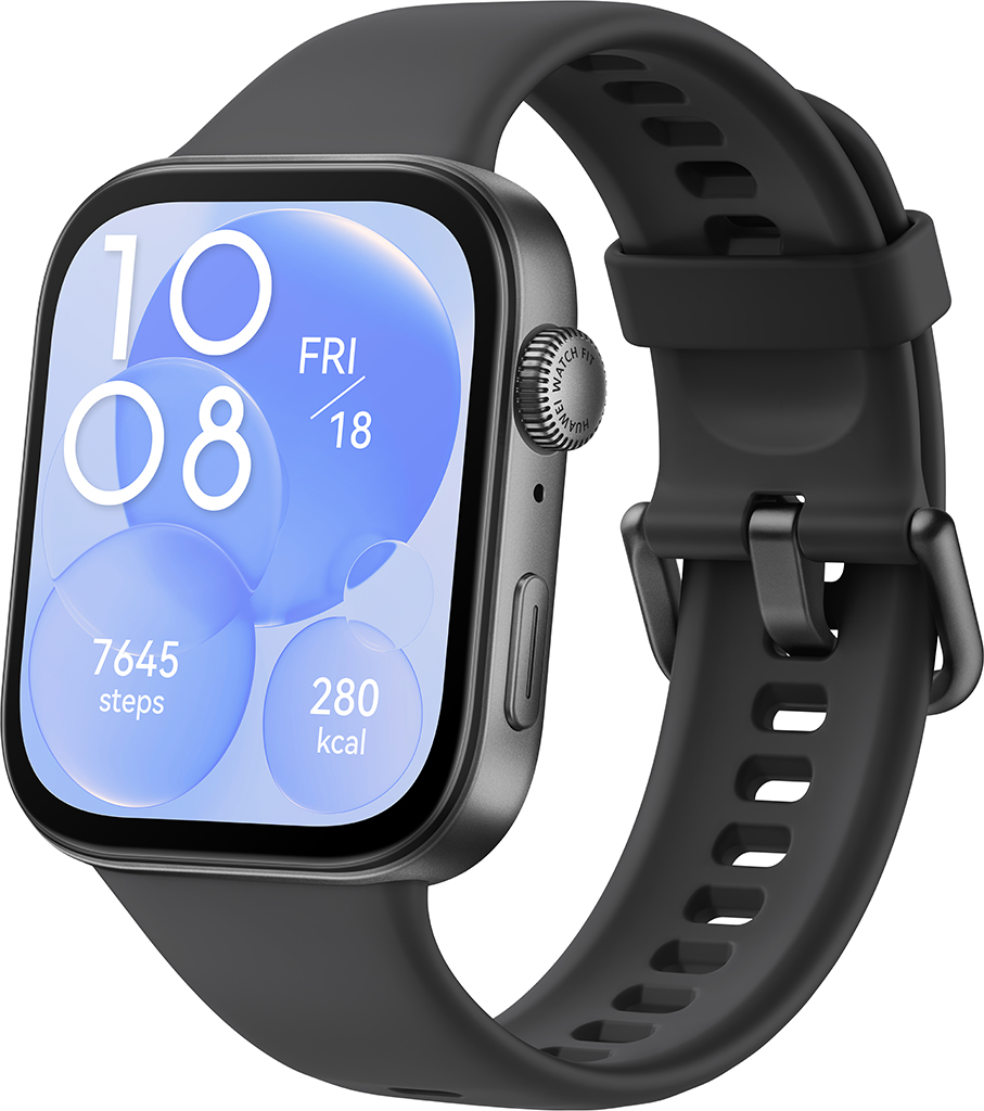 Умные часы HUAWEI Watch Fit 3 Чёрные 55020CEE