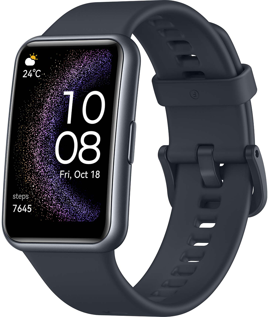 Умные часы HUAWEI Watch Fit SE Чёрные 55020ATD