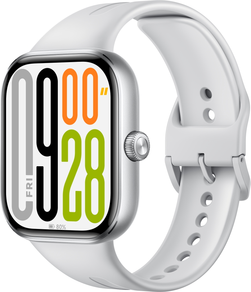 Умные часы Xiaomi REDMI Watch 5 Серебристые, с серым ремешком BHR9381GL