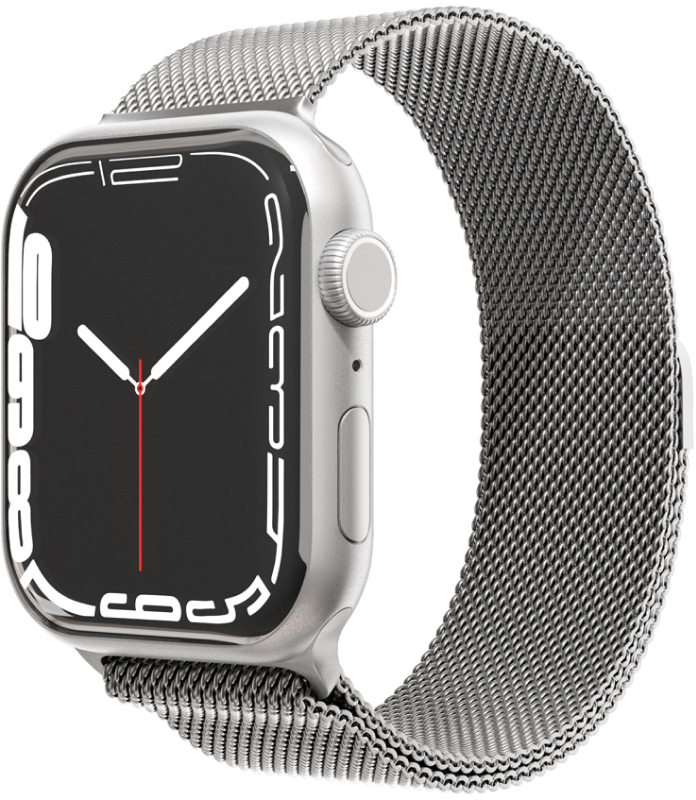 Ремешок VLP для Apple Watch 42–45 мм Серебристый vlp-MBAW-45SL