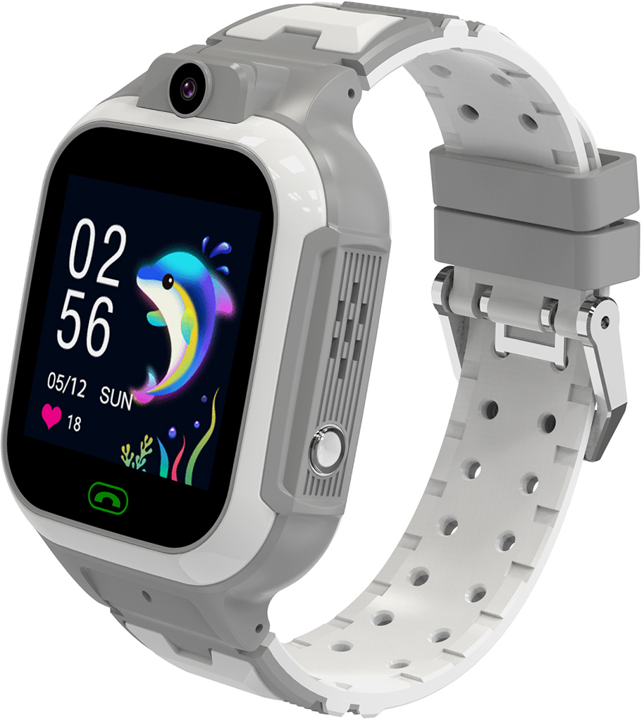 Умные часы Fontel KidsWatch 4G Active Серые KidsWatch 4G active grey