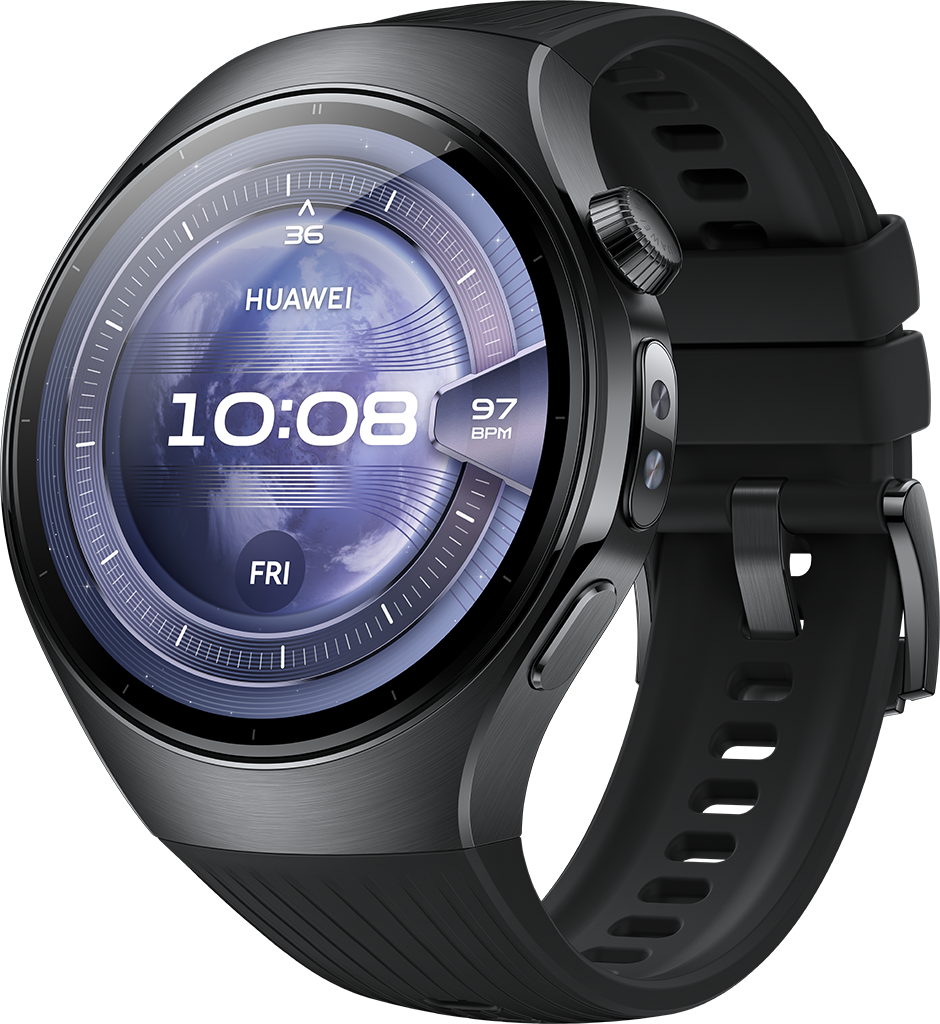 Умные часы Huawei Watch 5 LTE 46 мм Чёрные 55020EVN
