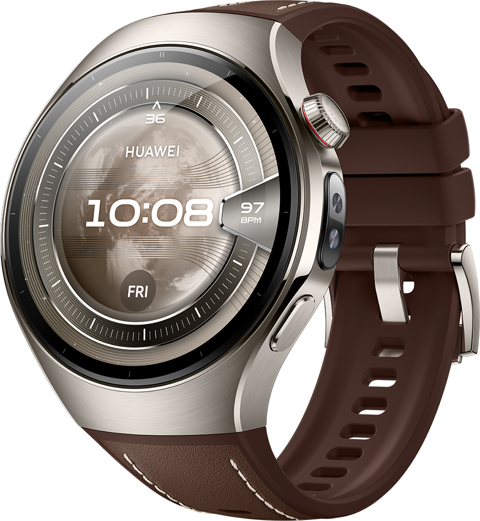 Умные часы Huawei Watch 5 LTE 46 мм Коричневые 55020EVM