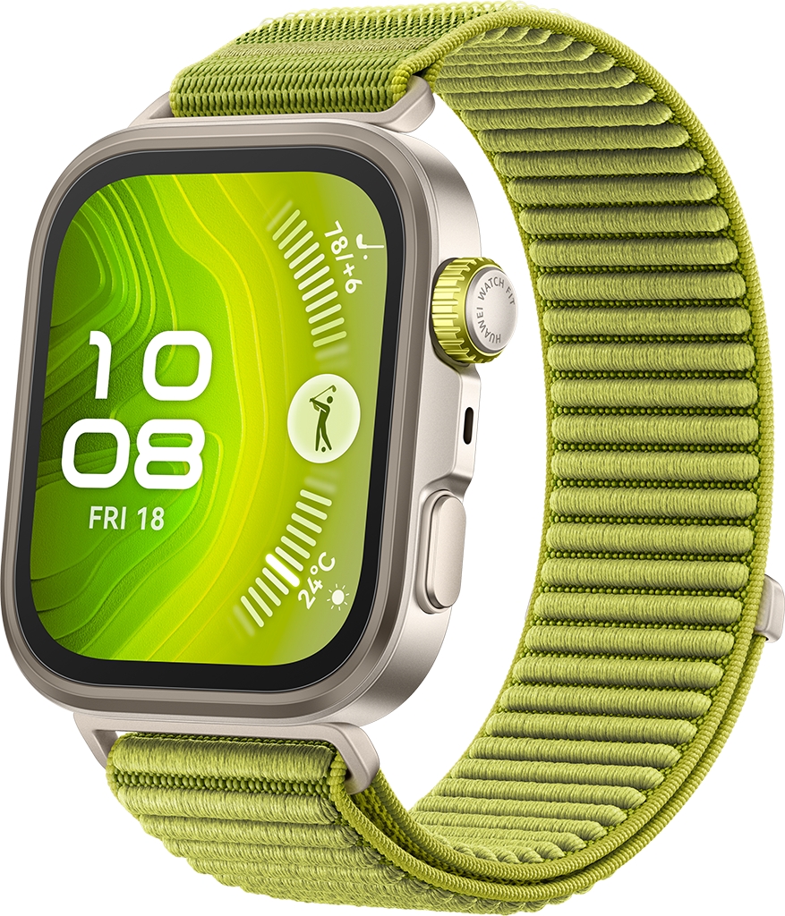 Умные часы Huawei Watch Fit 4 Pro Зелёные 55020FAG