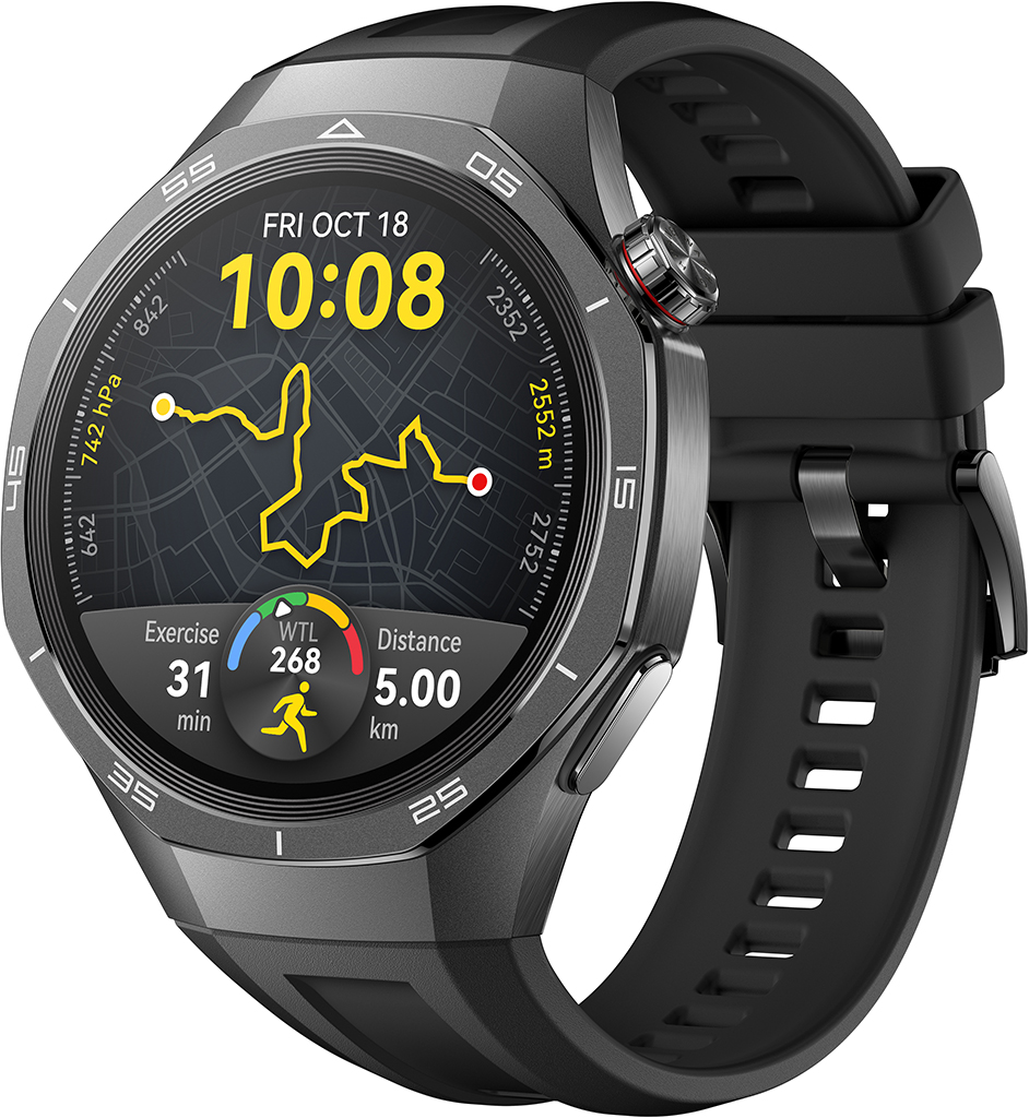 Умные часы HUAWEI Watch GT 5 Pro Чёрные 55020DGH