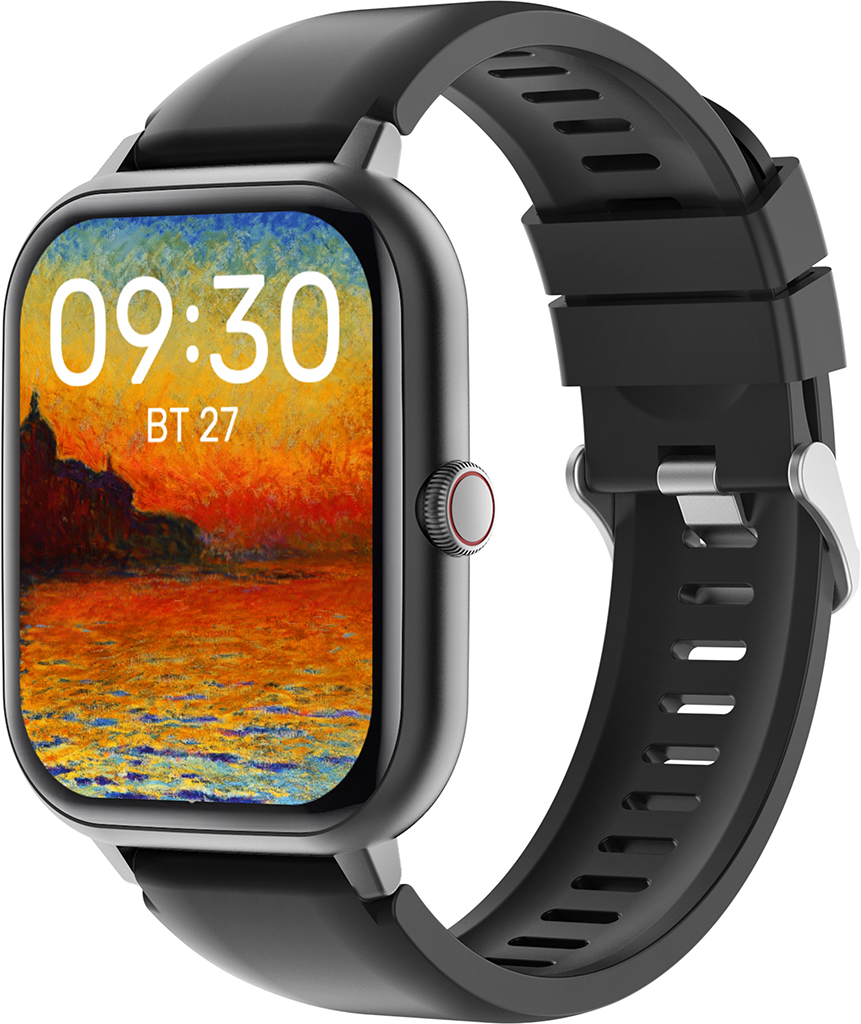 Умные часы Geozon Control Тёмно-серые G-SM23DRKG