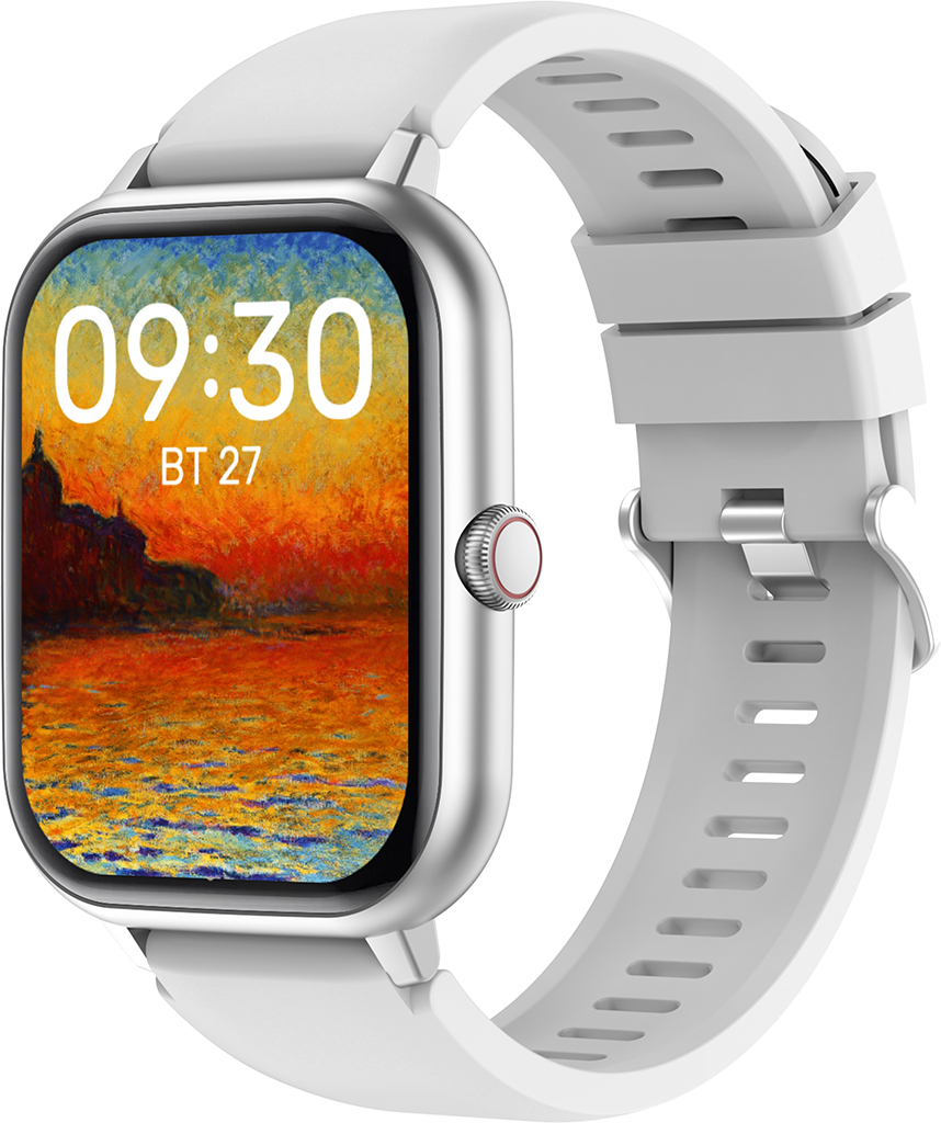 Умные часы Geozon Control Серебристые G-SM23SVR