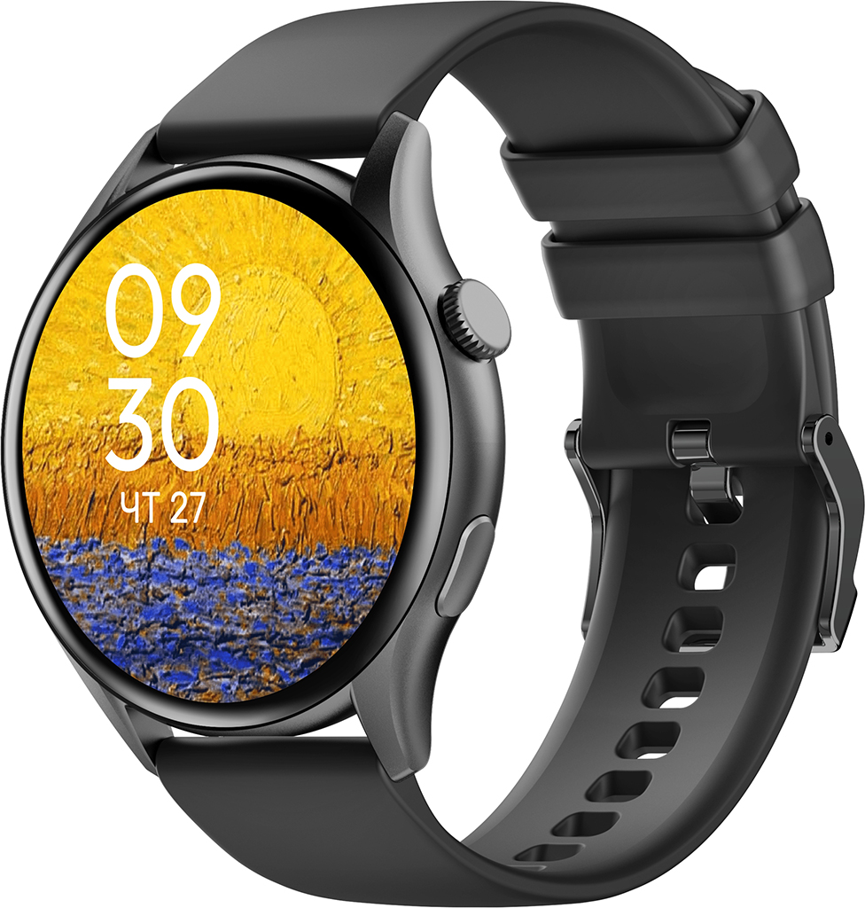 Умные часы Geozon Mode Тёмно-серые G-SM24DRKG