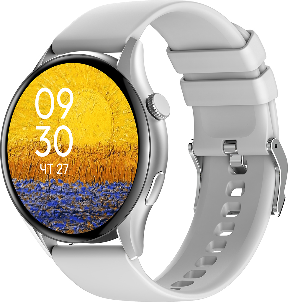 Умные часы Geozon Mode Серебристые G-SM24SVR
