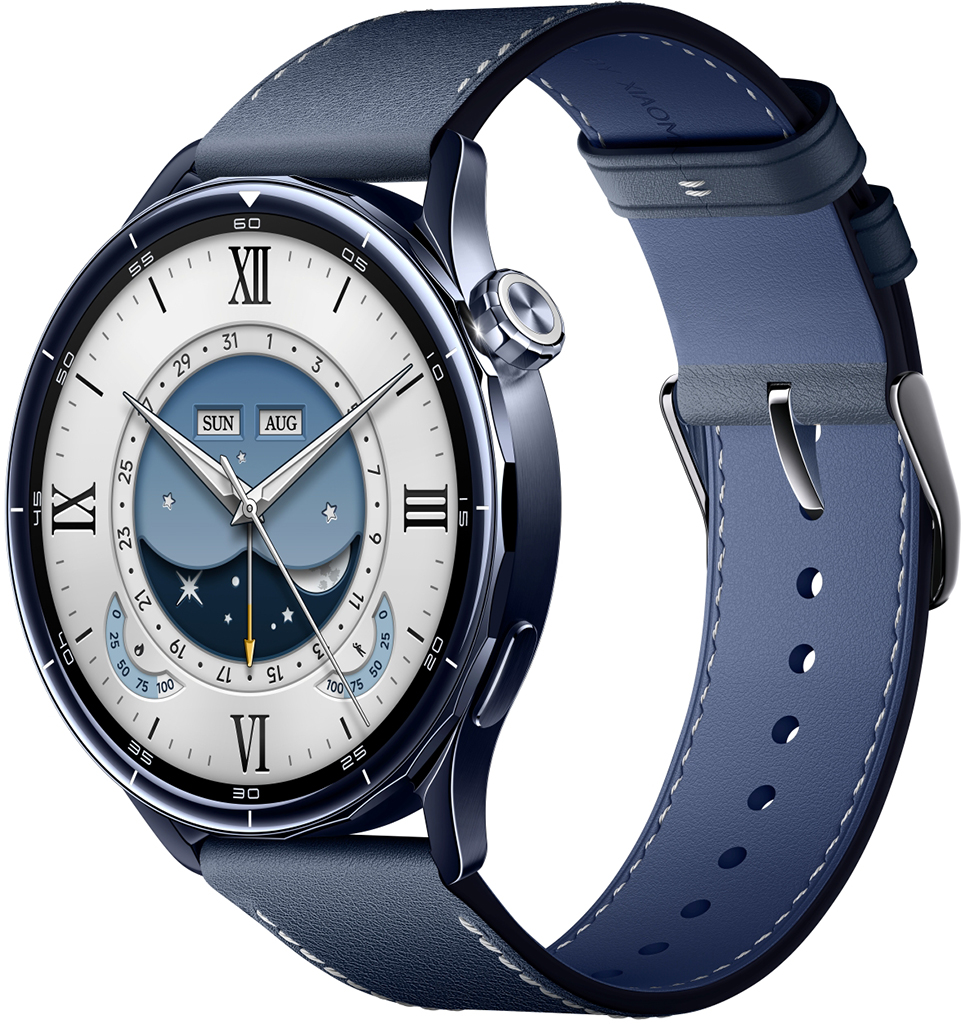 Умные часы Xiaomi Watch S5 Ceramic 46 мм Тёмно-синие BHR08ITGL