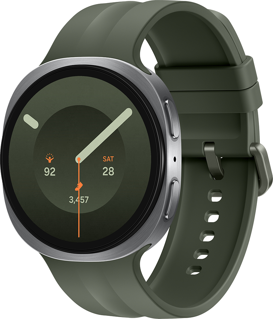 Умные часы Samsung Galaxy Watch9 LTE 44 мм «Серебро» SM-L355FZSACAU
