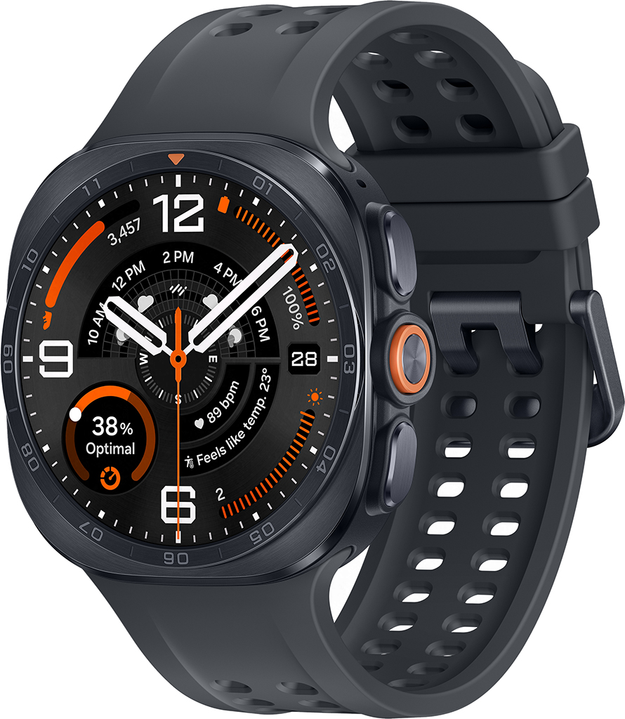 Умные часы Samsung Galaxy Watch Ультра2 LTE 47 мм «Чёрный Титан» SM-L715FZKACAU