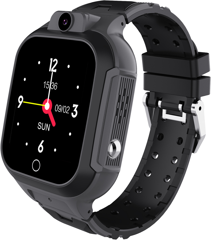 Умные часы Fontel KidsWatch 4G Active Чёрные KidsWatch 4G active black