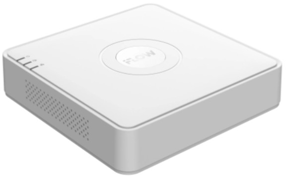 Видеорегистратор IP iFlow F-NR-104PE 4-х канальный, c 4-мя PoE интерфейсами, видеовход: 4 IP 6Мп, аудиовход: 1 канал RCA, видеовыход: 1 VGA и 1 HDMI д