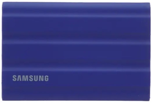 Внешний SSD USB 3.2 Gen 2 Type-C Samsung MU-PE1T0R/WW T7 Shield 1TB 1050/1000 MB/s blue