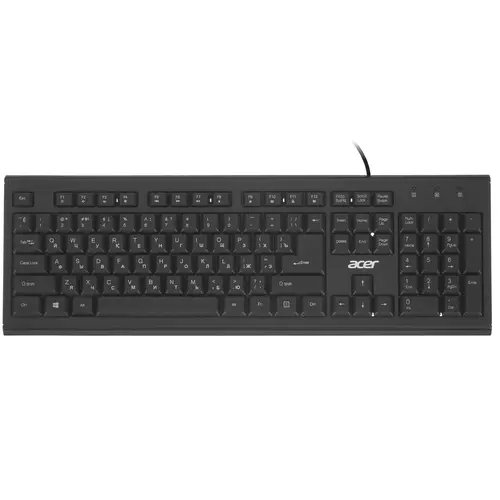 Клавиатура Acer ZL.KBDEE.006 OKW120 черный USB