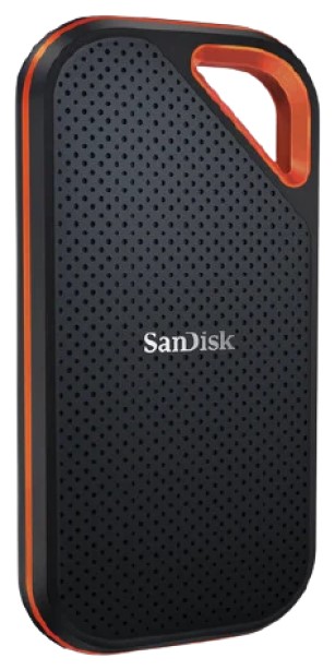 Внешний SSD USB 3.2 Gen 2 Type-C SanDisk SDSSDE61-1T00-G25 Extreme Portable V2 1TB 1050/1000MB/s IP55