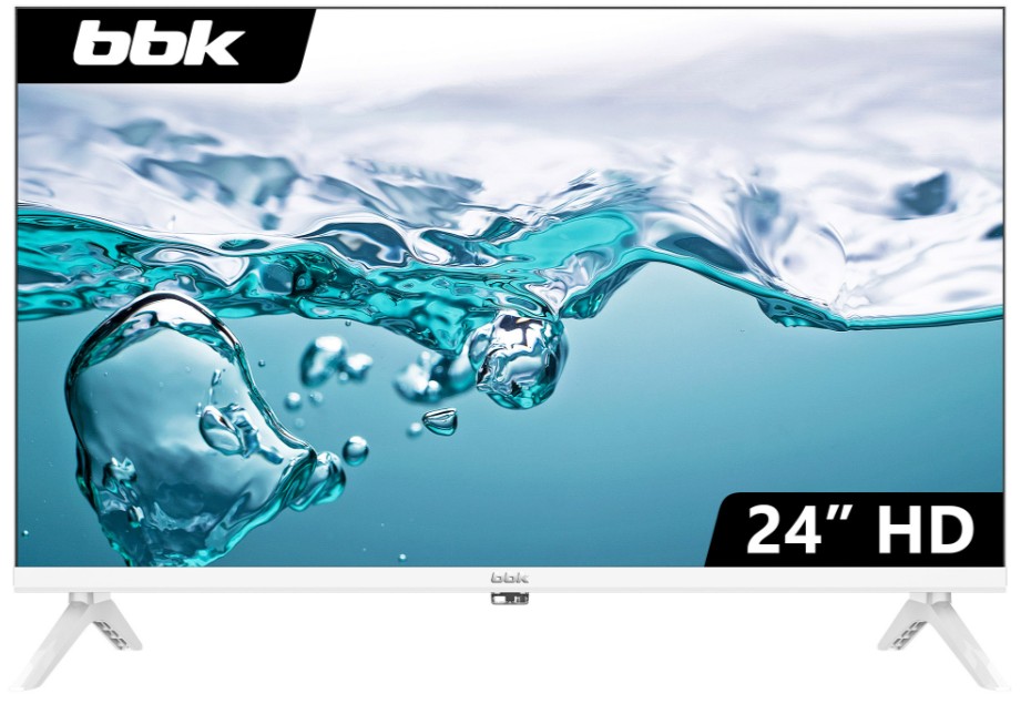 Телевизор BBK 24LEM-1045/TS2C (W) LED, 24" белый HD 60Hz DVB-T2 DVB-C DVB-S2 USB (RUS)