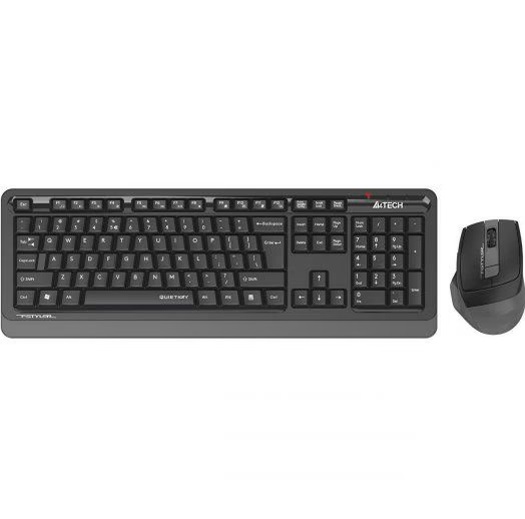 Клавиатура и мышь Wireless A4Tech Fstyler FGS1035Q клав: черная/серая мышь: черная/серая USB Multimedia (1931377) FGS1035Q GREY