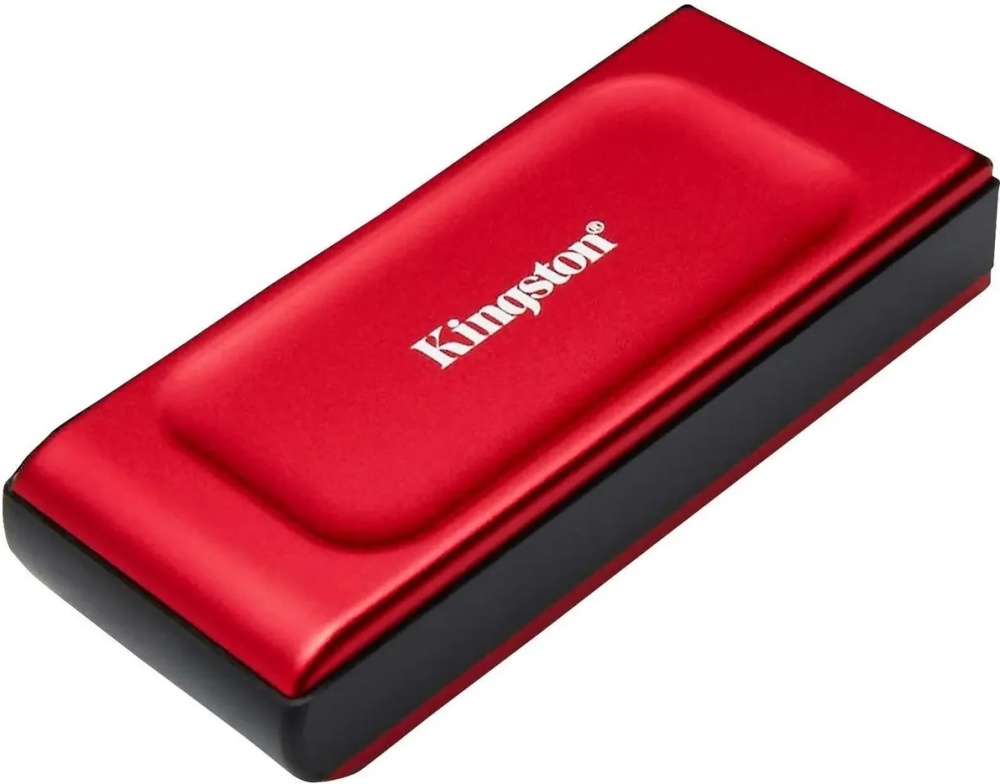 Внешний SSD USB 3.2 Gen 2 Type-C Kingston SXS1000R/2000G XS1000 2TB 1050/1000MB/s red