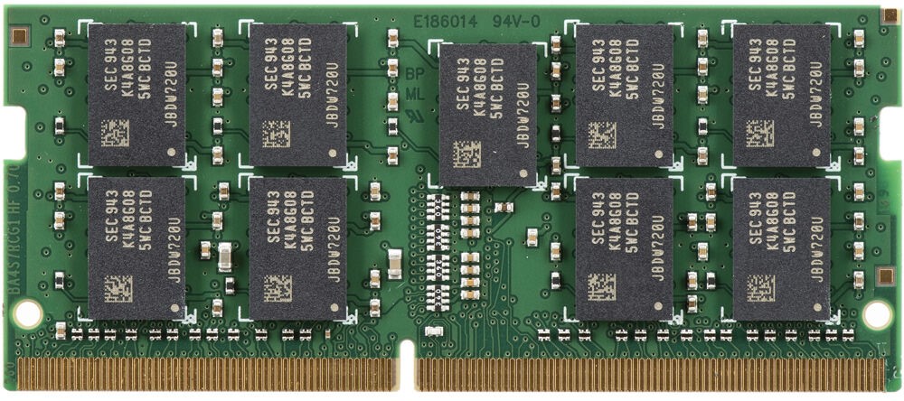 Модуль памяти Synology D4ES01-4G DDR4 ECC Unbuffered SODIMM, для DS1821+, DS1621+
