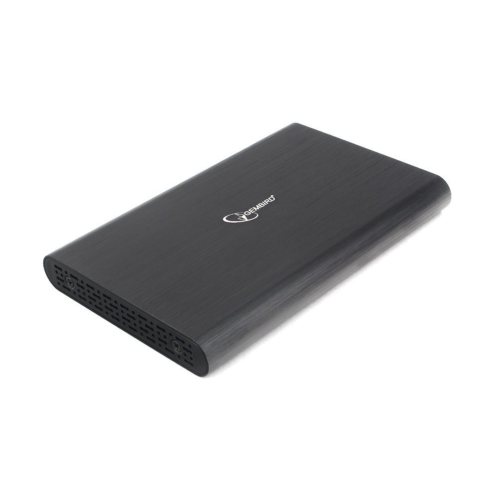 Внешний корпус для HDD SATA 2.5” Gembird EE2-U3S-50 для HDD/SSD SATA 6Gb/s 2.5", USB 3.0, алюминий, черный