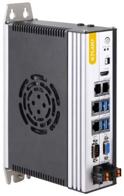 Контроллер Kyland KYAP3 I5-6400/LAN x4/16G/256G SSD I5-6400/16G/256G SSD/i210 x4/RS232/485 x1/USB3.0 x4/DC 12-24V/VGA/HDMI KYAP3223-541AA