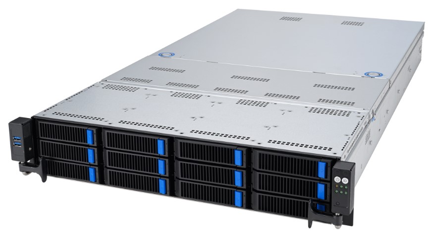 Серверная платформа 2U ASUS RS720-E11-RS12U/10G/2.6KW/12NVMe/OCP/GPU (2*LGA4677, C741, 32*DDR5 (4800), 12*HS SAS/SATA/NVMe, 2*M.2, 4*PCIe, VGA, 2*USB 90SF01Z1-M00270