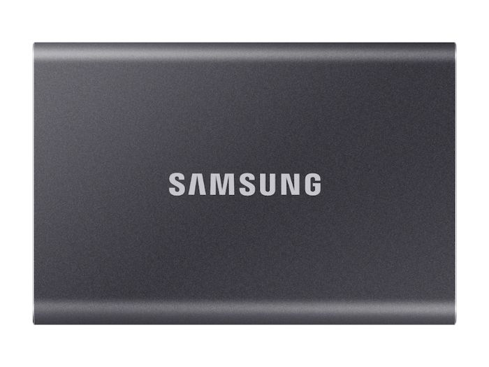 Накопитель SSD USB 3.2 Samsung MU-PC2T0T/WW внешний T7 2TB USB 3.2 titan gray