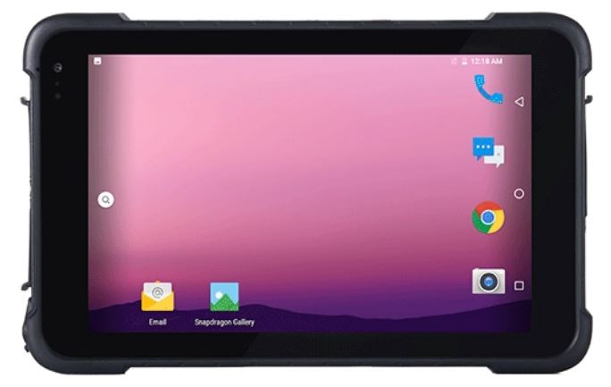 Планшет защищенный CyberBook T186Q 8" 1920*1200, Qualcomm MSM8953, 4ГБ, 64ГБ, WiFi, BT, LTE, GPS, ГЛОНАСС, NFC, камера фронтальная 5Мп, тыловая 13Мп, T186Q-464LGNA10
