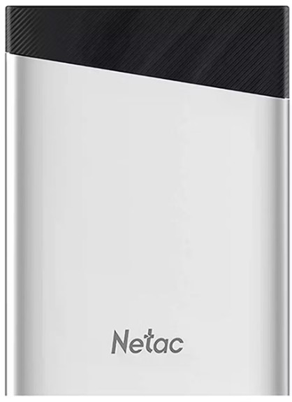 Внешний SSD USB 3.2 Gen 2 Type-C Netac NT01Z6S-002T-32SL Z6S 2TB, 3D NAND, 550/480MB/s