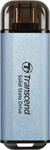 Внешний SSD Transcend TS512GESD300C ESD300C 512GB 1050/950 MB/s голубой