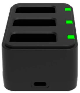Зарядное устройство M3 Mobile WD10-03BC-C00 3-Slot battery charger of WD10, Power Supply order separately: 100~240VAC, 12VDC, 3A.