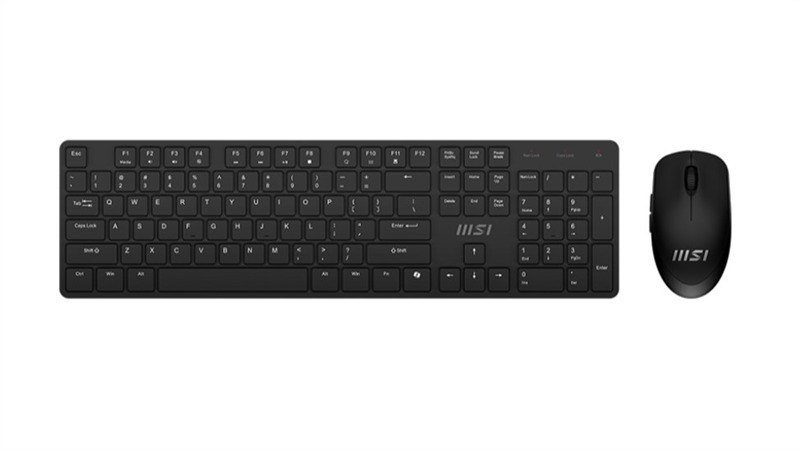Клавиатура и мышь Wireless MSI FORGE K200 Combo S11-43RU304-Y92 Black